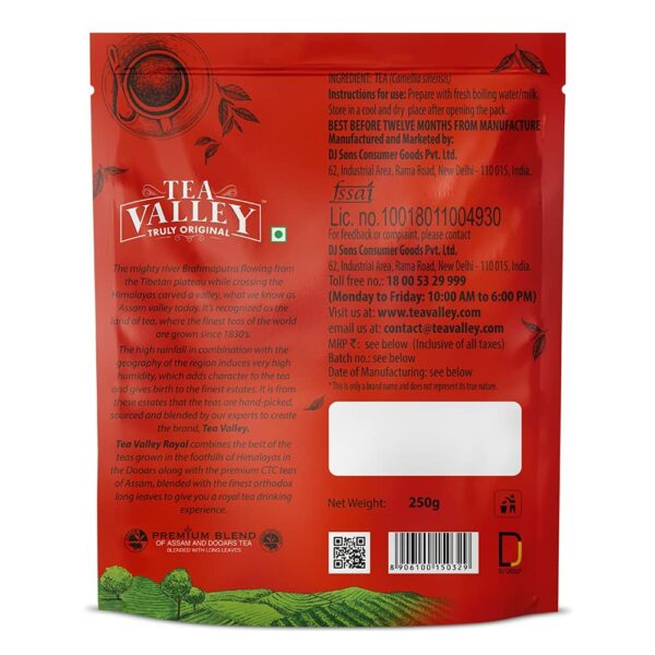 truly oroginal tea valley royal