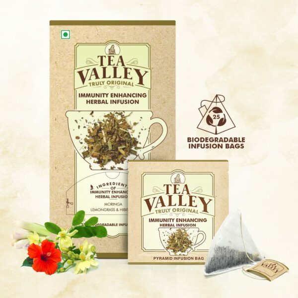 Immunity enhancing herbal infusion tea